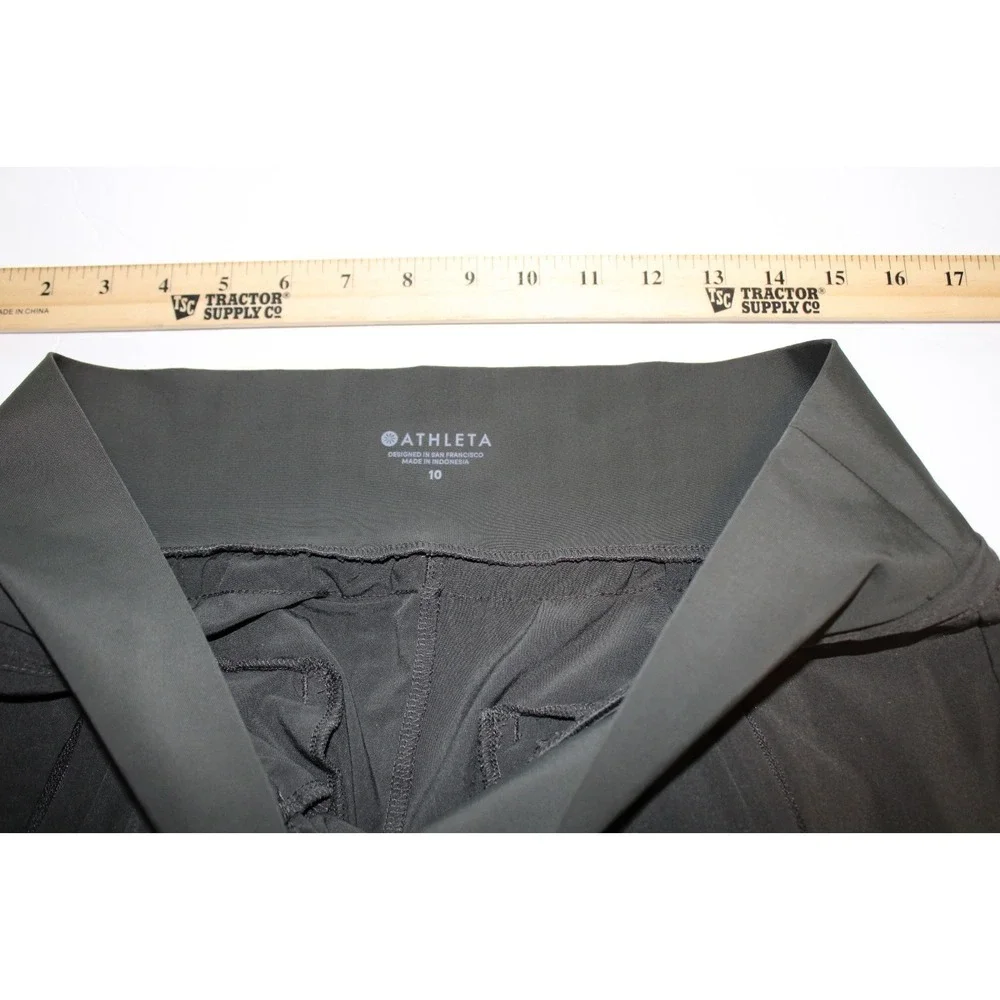 Athleta Women's Cargo Joggers Gray Size 10 - Picture 8 of 9